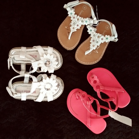 baby sandals girl size 4